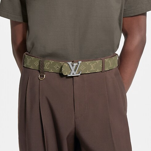 LV Dimension Monogram Surplus Cotton 40mm Belt G77 in Pria's Aksesori Ikat Pinggang collections by Louis Vuitton (Perbesar produk)