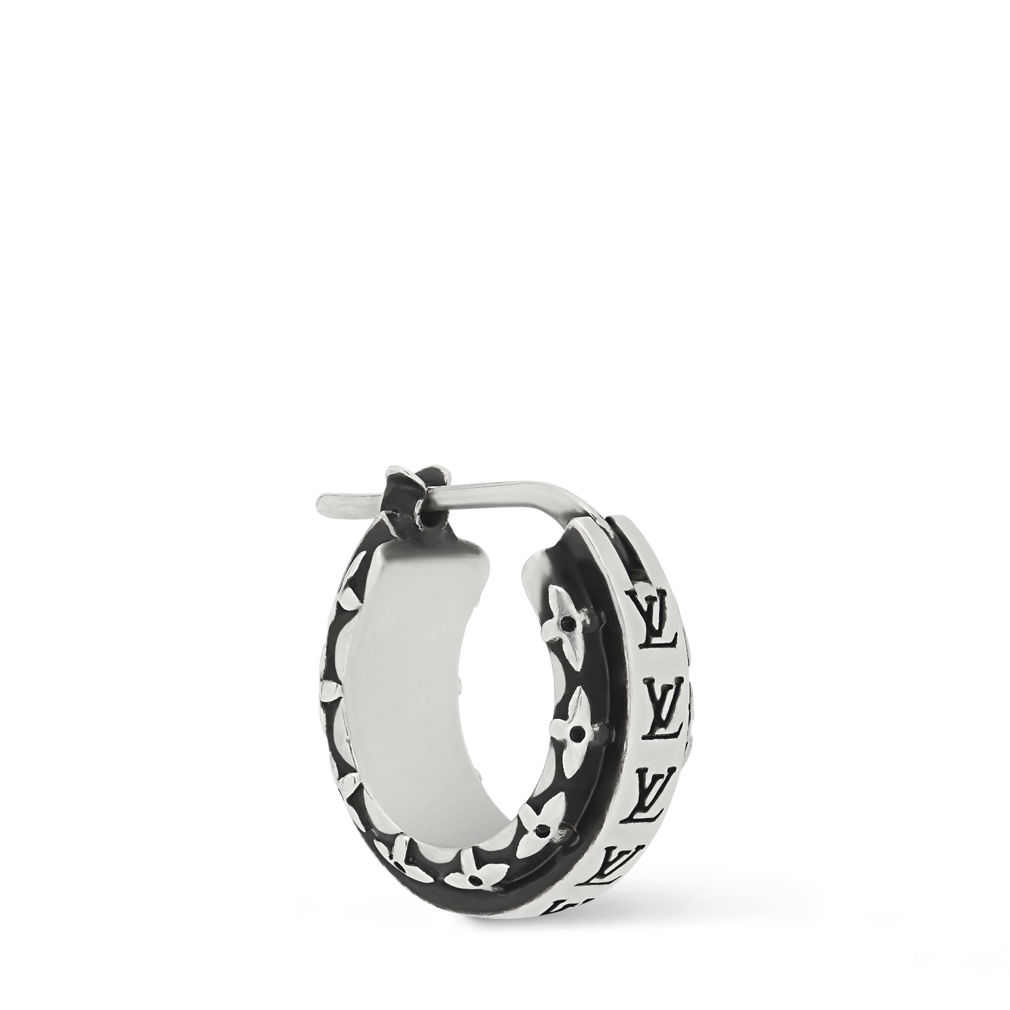 LV Drift Single Hoop Earring S00 in Pria