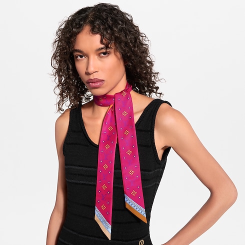 LV En Fleurs BB Bandeau . in Women's Accessories Silk Squares and Bandeaus collections by Louis Vuitton (Product zoom)