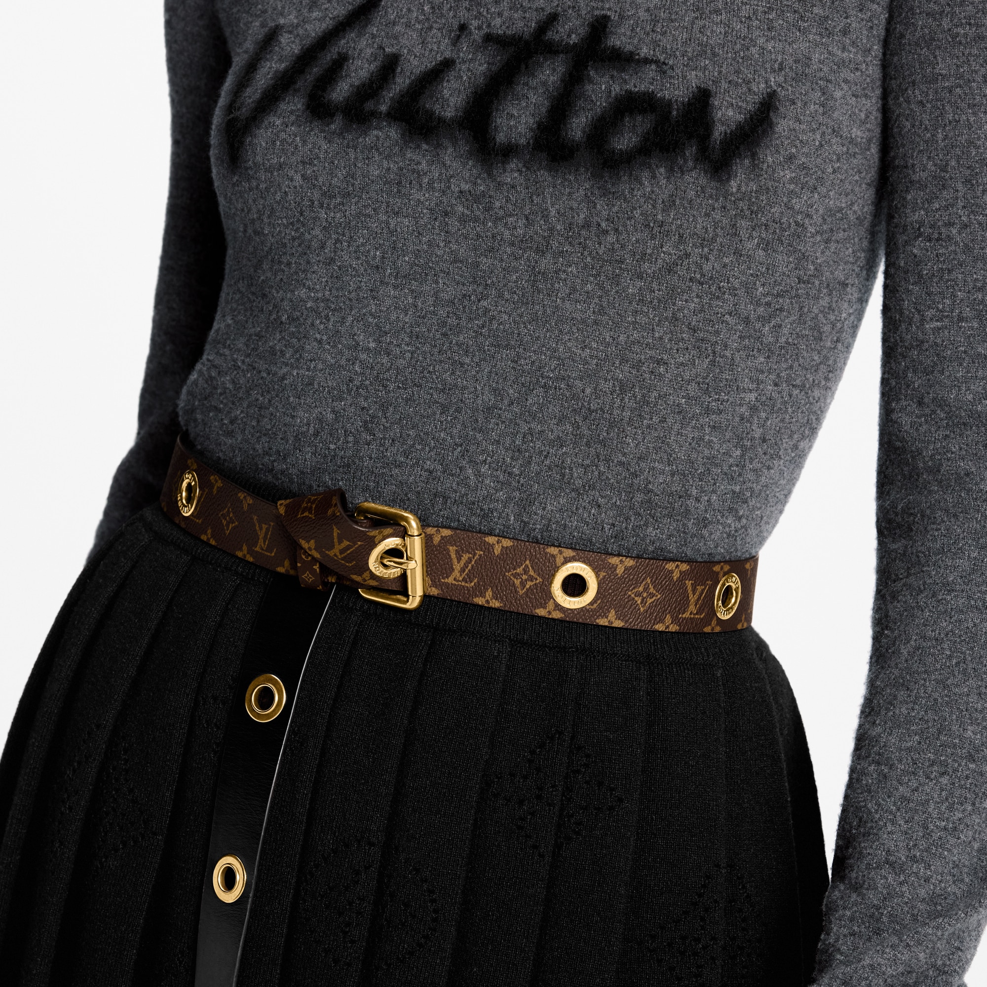 LV Eyelets 30mm Belt  in Wanita