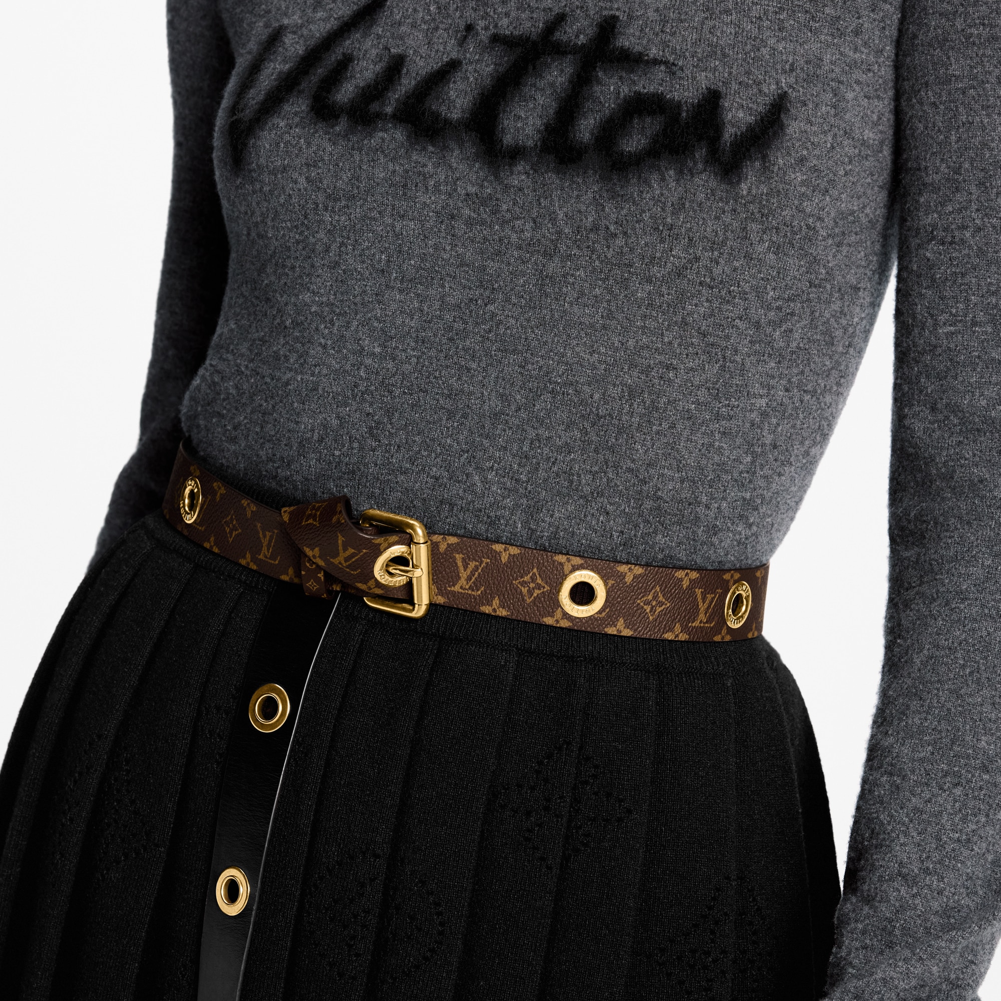 LV Eyelets 30mm Belt  in Wanita