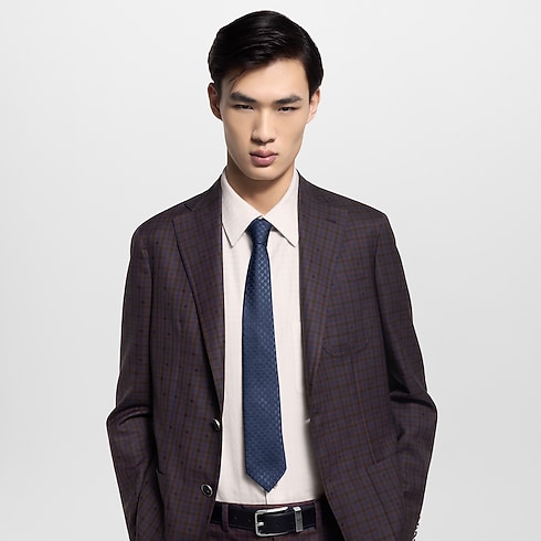LV Fishnet Tie S00 in Pria's Aksesori Tie collections by Louis Vuitton (Perbesar produk)