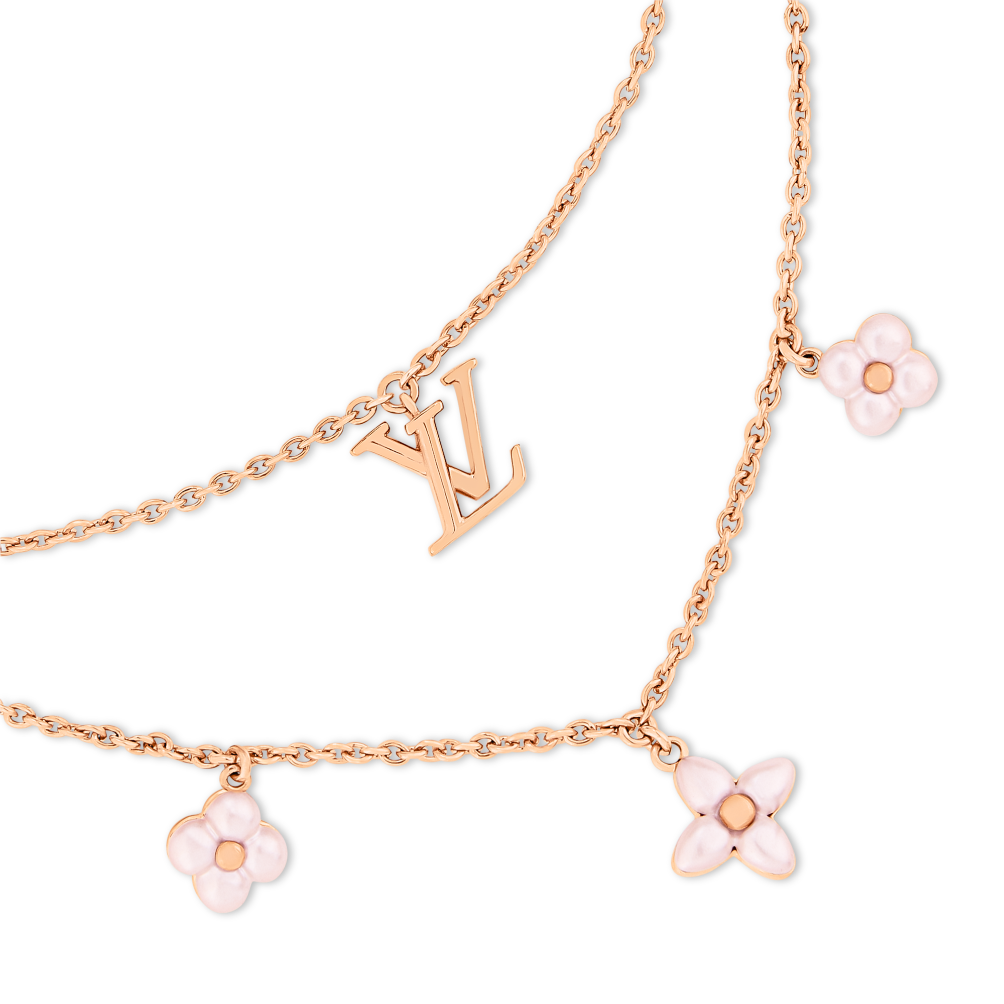 LV Floragram Necklace S00 in Wanita