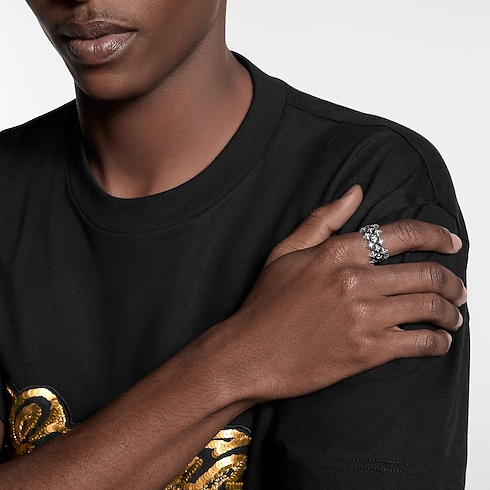 LV Flower Field Ring S00 in Pria's Fashion Jewelry Cincin collections by Louis Vuitton (Perbesar produk)