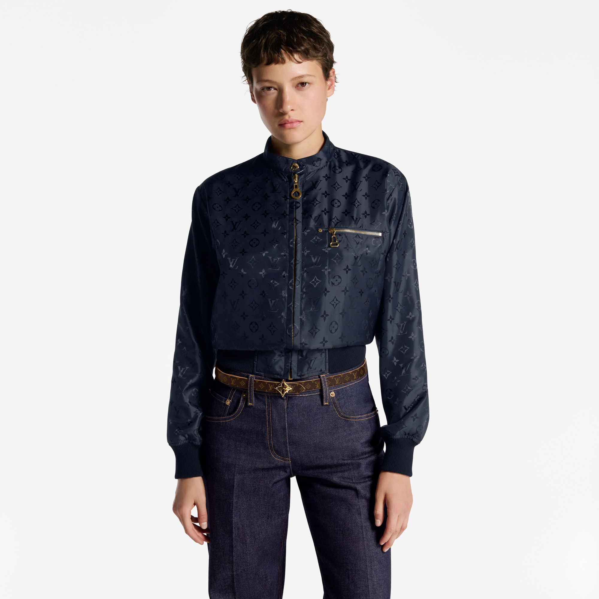 LV Flowergram 20mm Reversible Belt  in Wanita