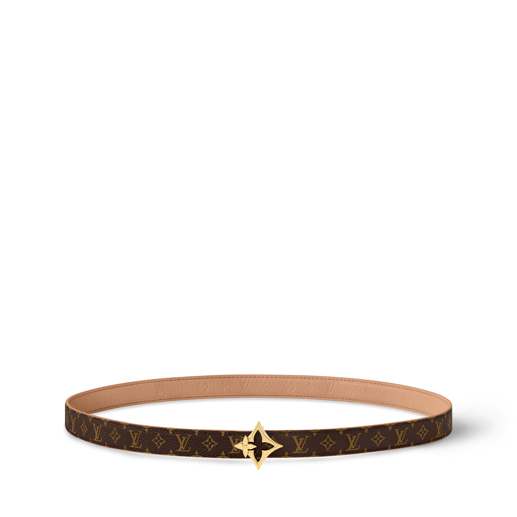 LV Flowergram 20mm Reversible Belt  in Wanita