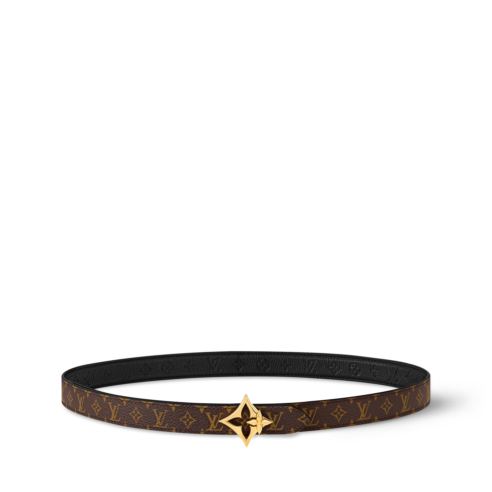 LV Flowergram 20mm Reversible Belt  in Wanita