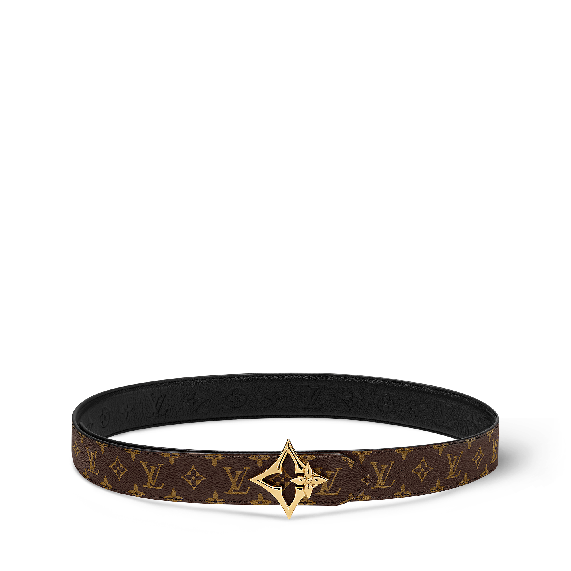 LV Flowergram 30MM Reversible Belt Monogram in Wanita