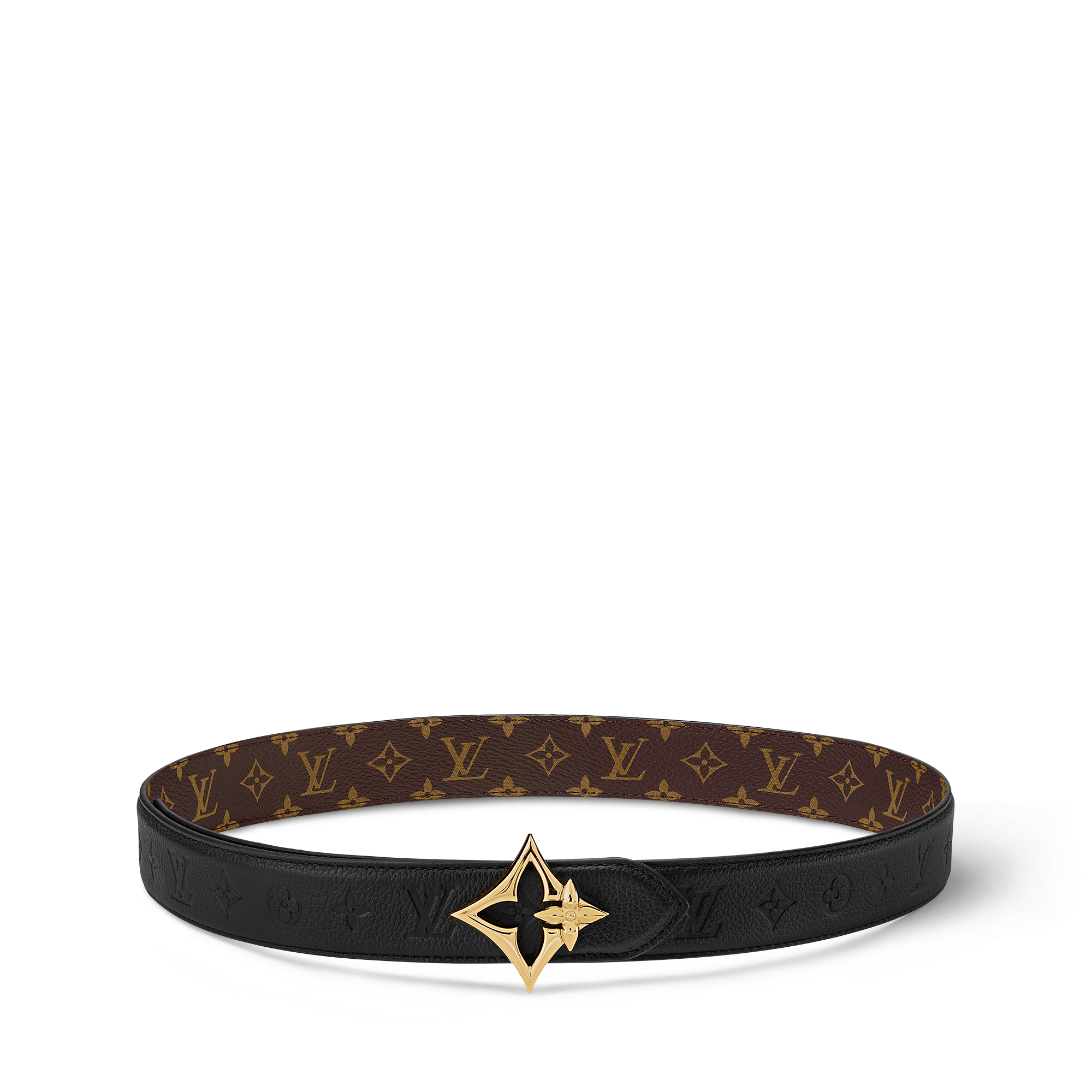 LV Flowergram 30MM Reversible Belt Monogram in Wanita