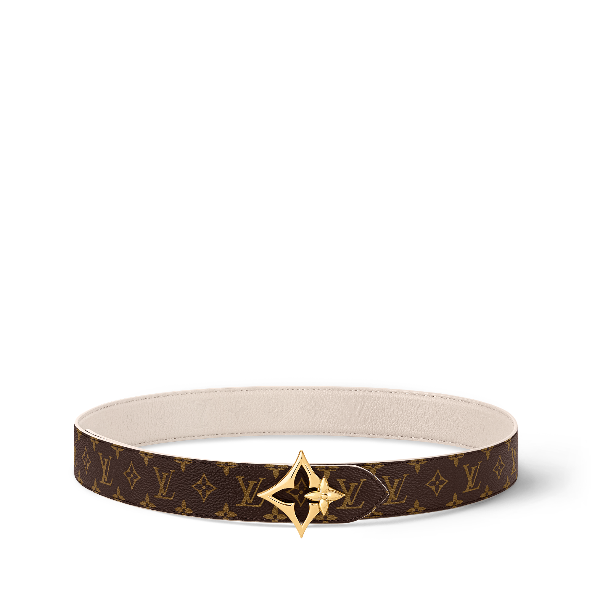LV Flowergram 30MM Reversible Belt Monogram in Wanita