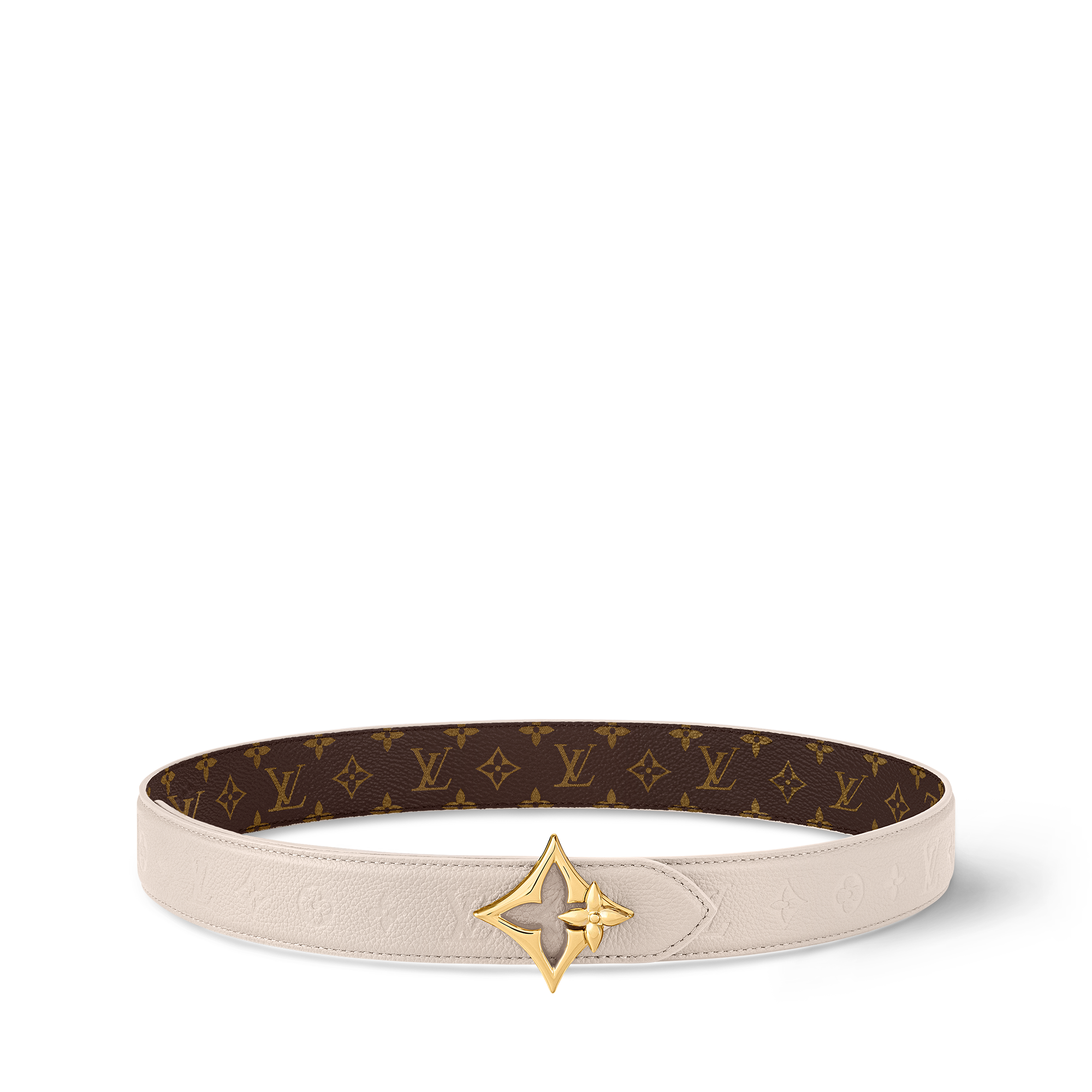 LV Flowergram 30MM Reversible Belt Monogram in Wanita