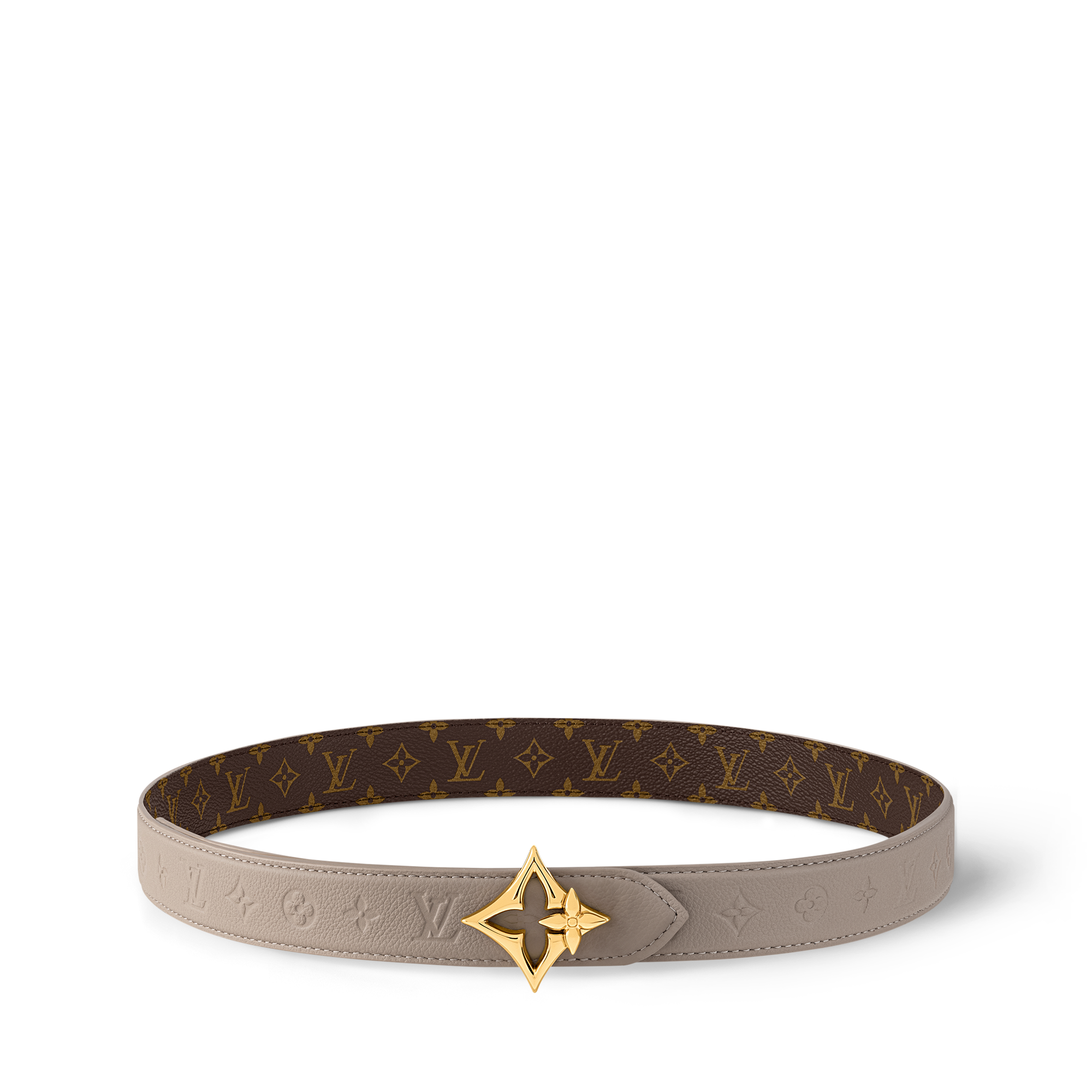 LV Flowergram Ard 30mm Reversible Belt  in Wanita