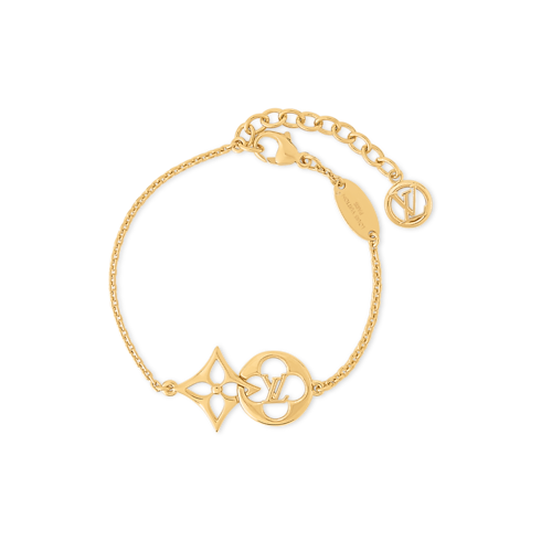 LV Flowergram Linked Bracelet front view