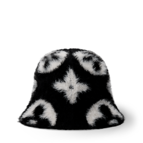LV Fluffy Monogram Hat . in Women's Accessories Hats and Gloves collections by Louis Vuitton (Product zoom)