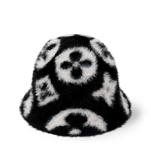 LV Fluffy Monogram Hat . in Women's Accessories Hats and Gloves collections by Louis Vuitton (Product zoom)