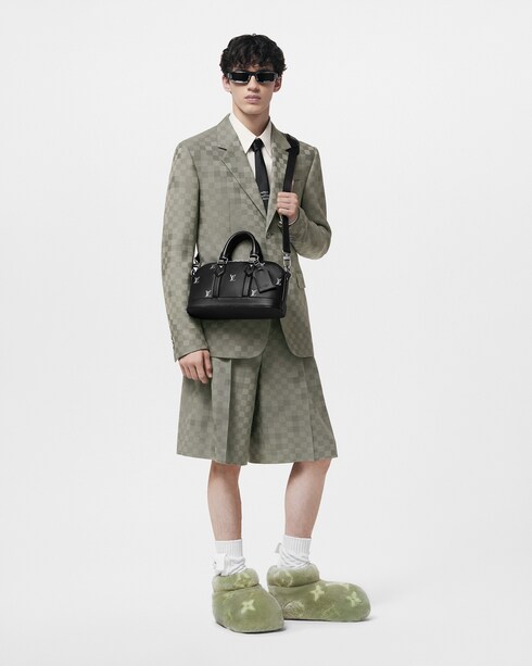 LV フットプリント アンクルブーツ メンズ シューズ