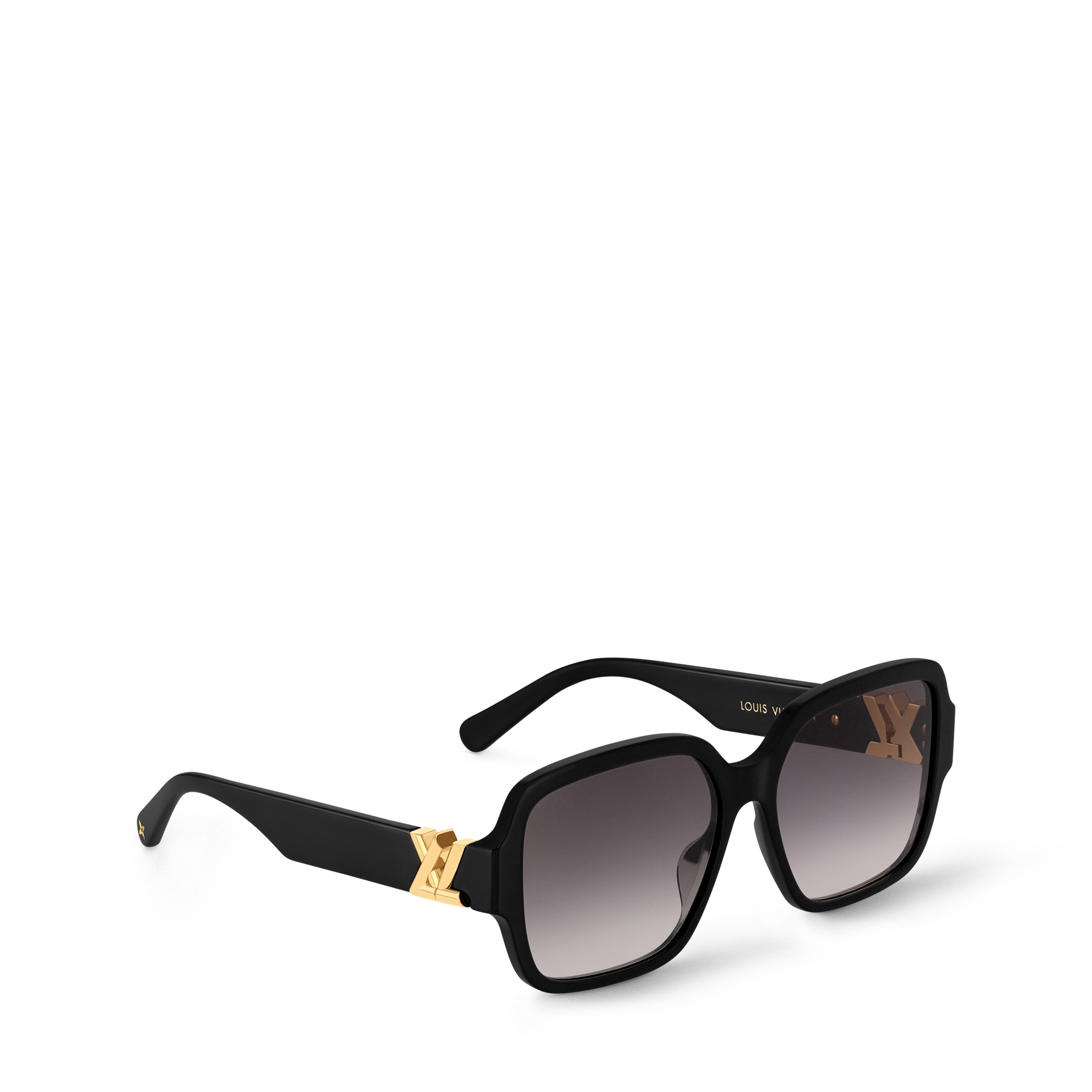 LV GO-14 XL Square Sunglasses S00 in Wanita