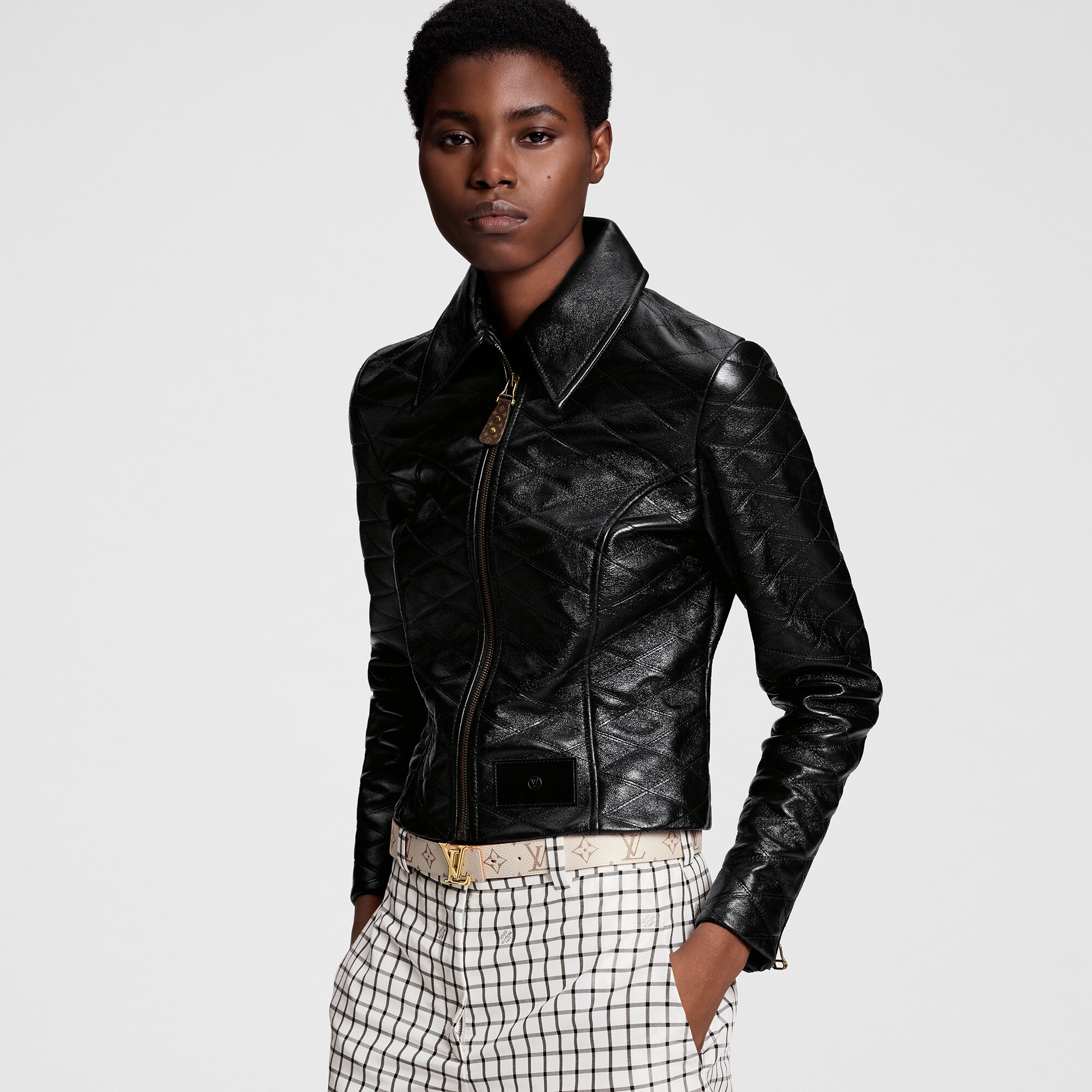 LV Iconic 30MM Reversible Belt Monogram Empreinte in Wanita