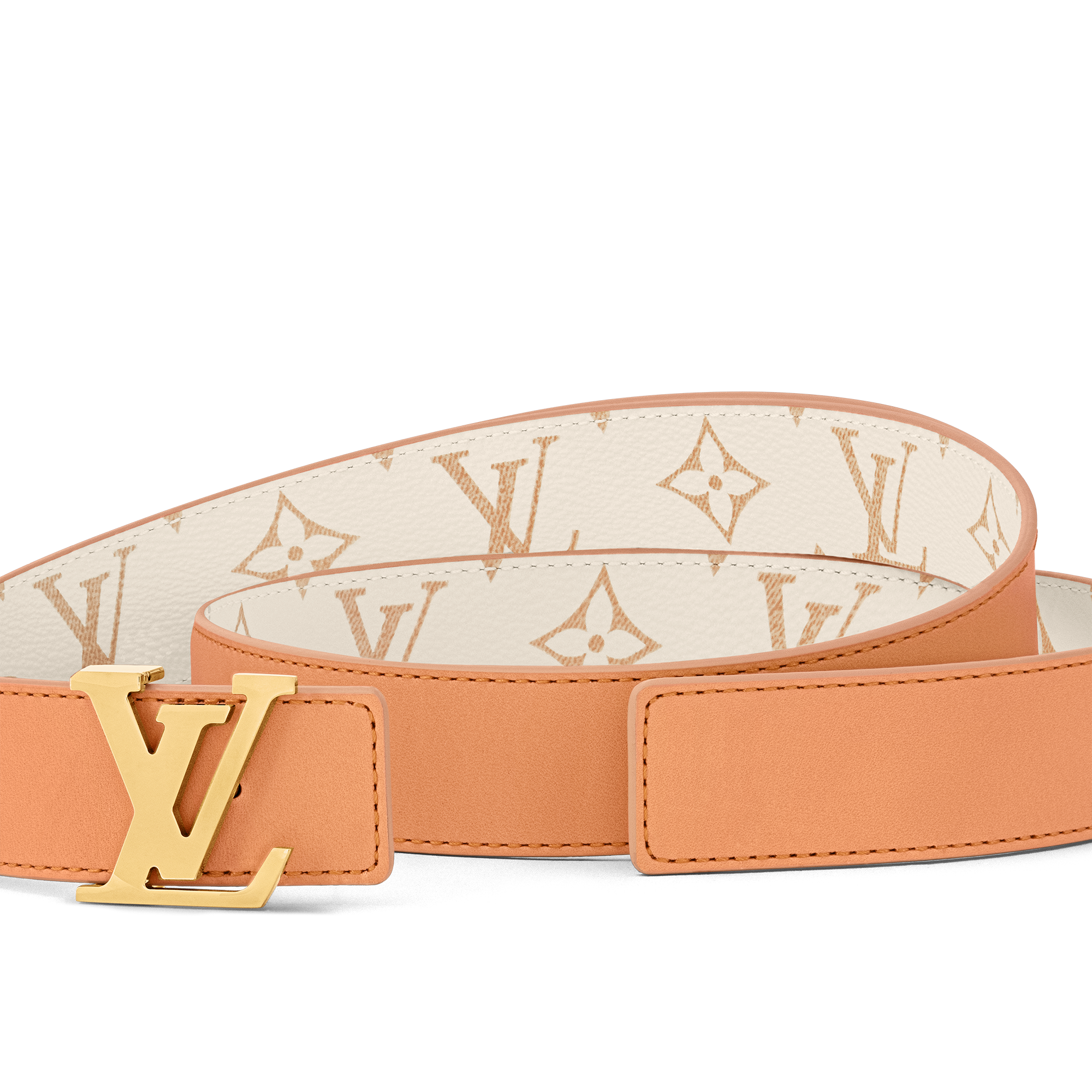 LV Iconic 30MM Reversible Belt Monogram Empreinte in Wanita