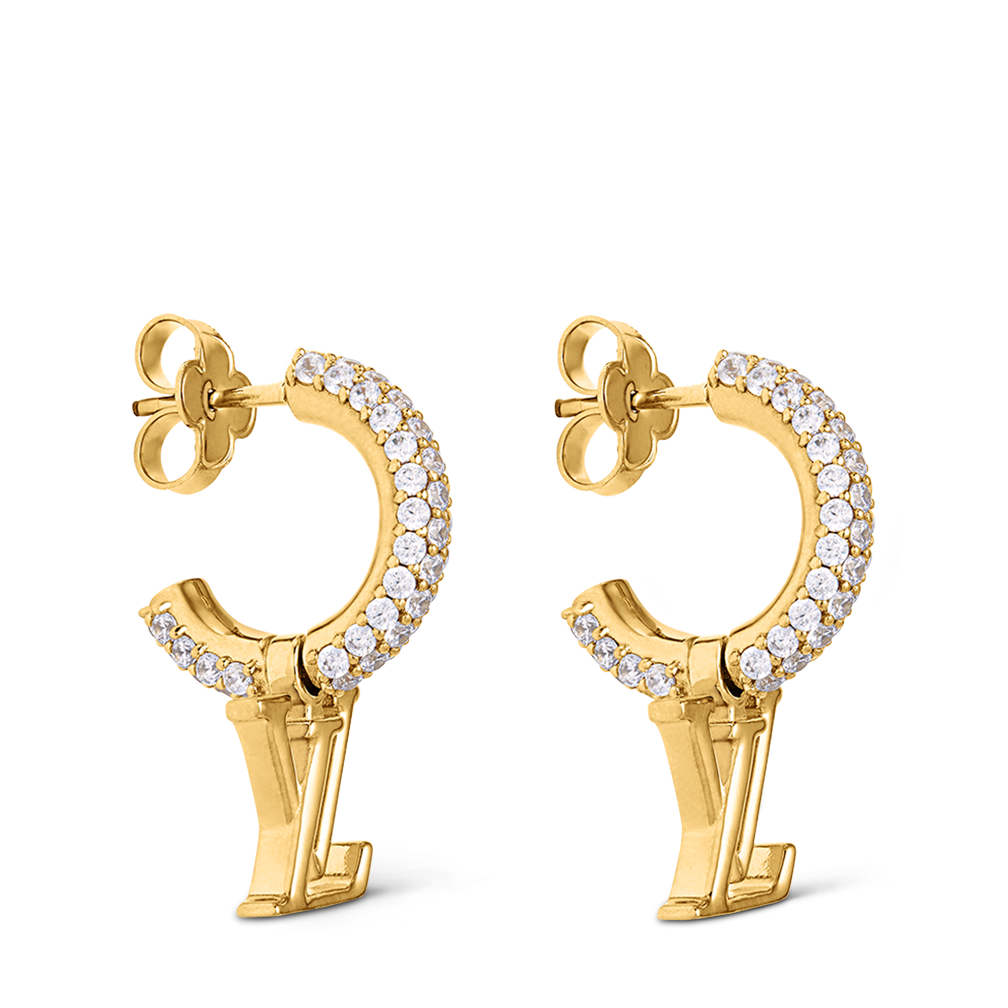 LV Iconic Earrings S00 in Wanita