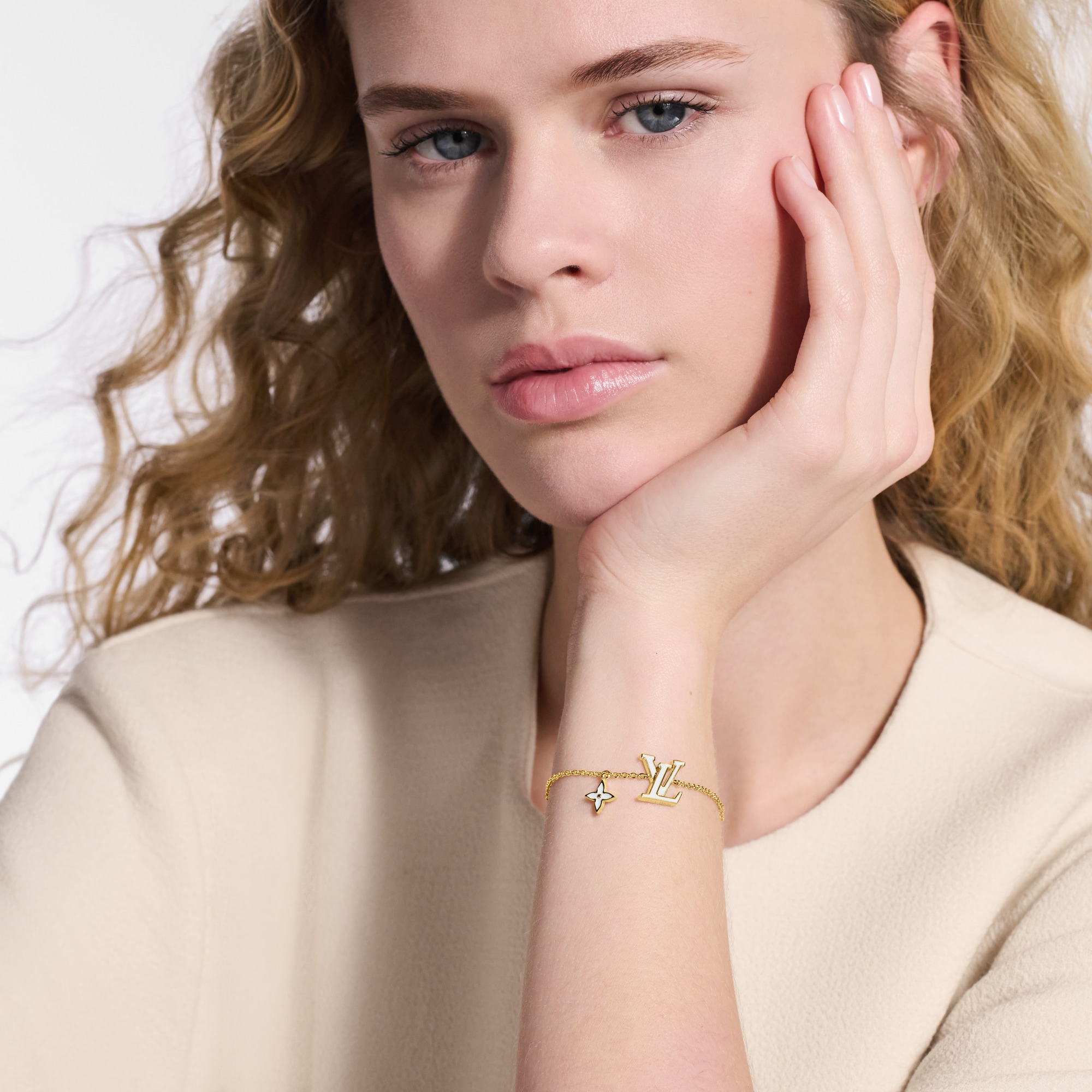 LV Iconic Enamel Bracelet S00 in Wanita