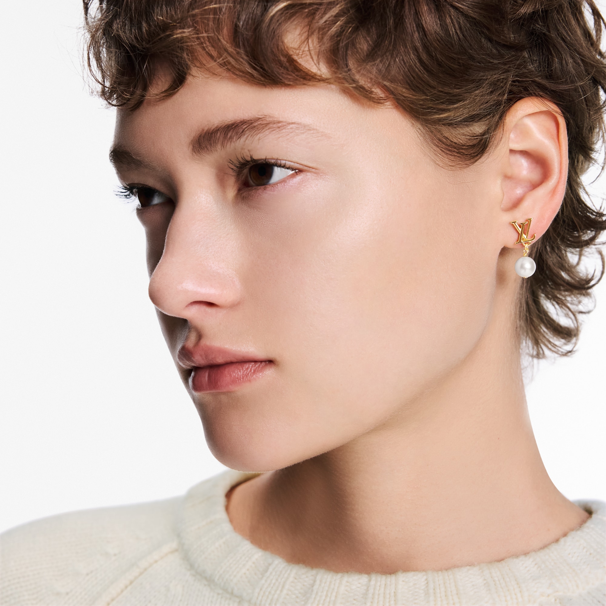 LV Iconic Louisa Earrings S00 in Wanita