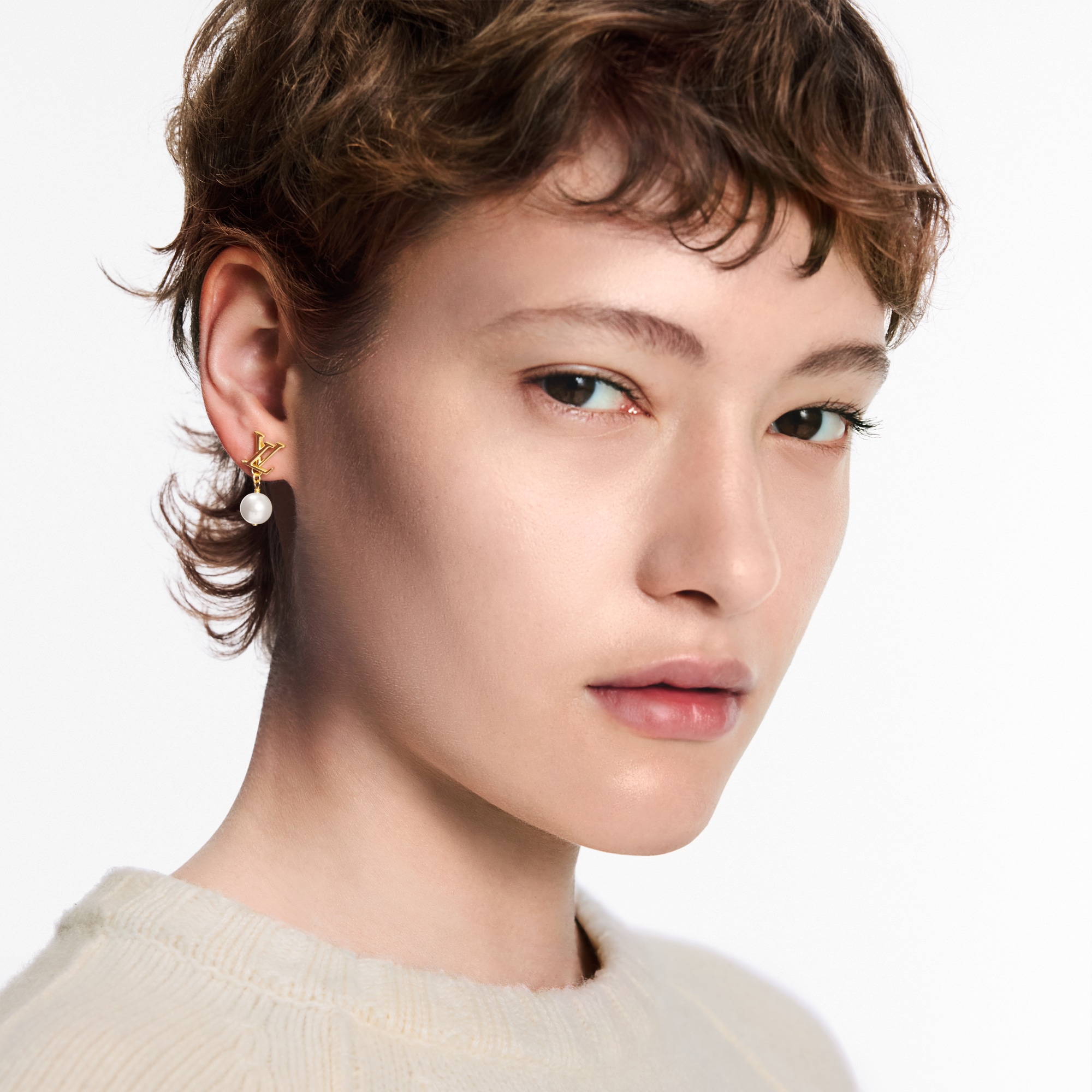 LV Iconic Louisa Earrings S00 in Wanita