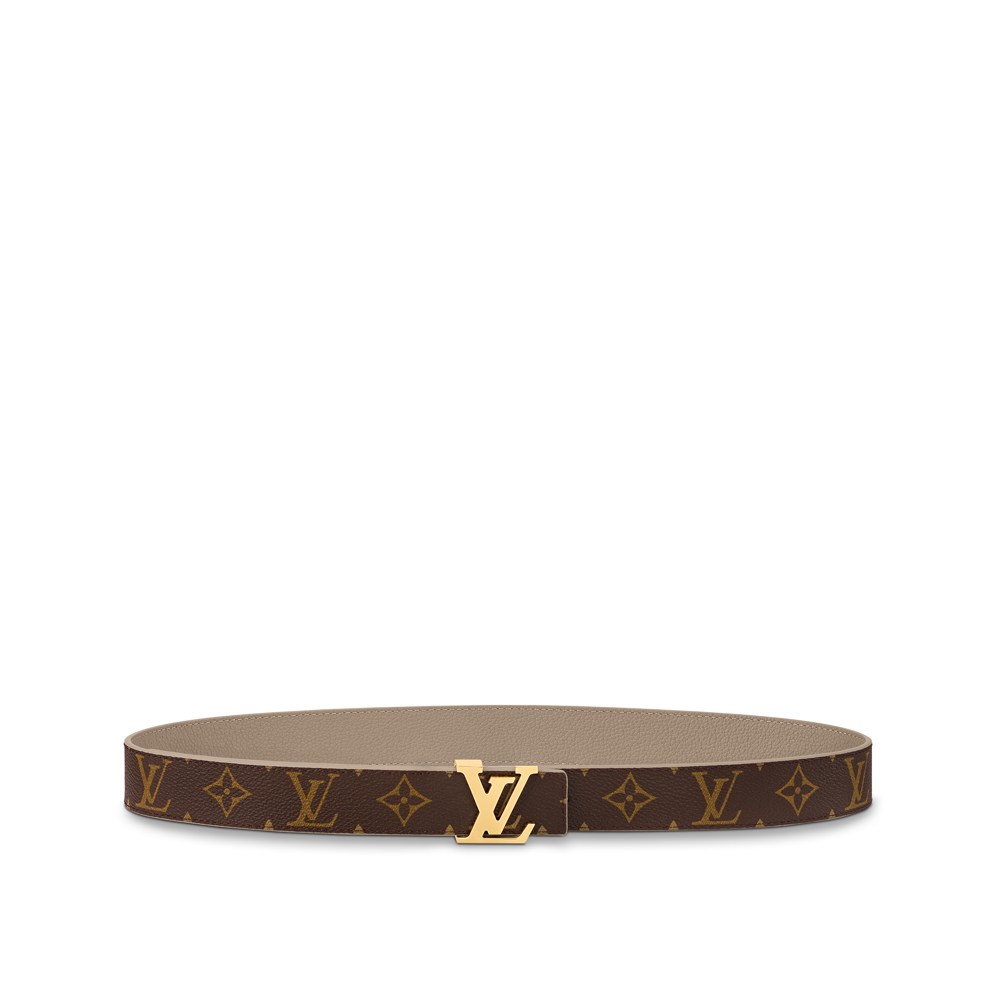 LV Initiales 30mm Reversible Belt Monogram in Wanita