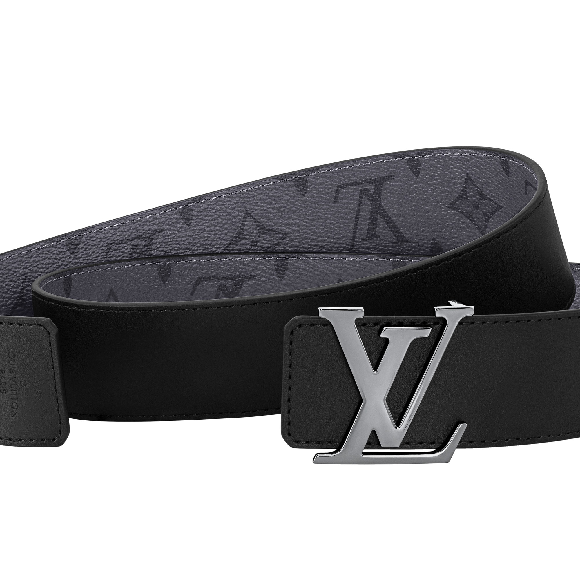 LV Initiales 40mm Reversible Belt G66 in Pria