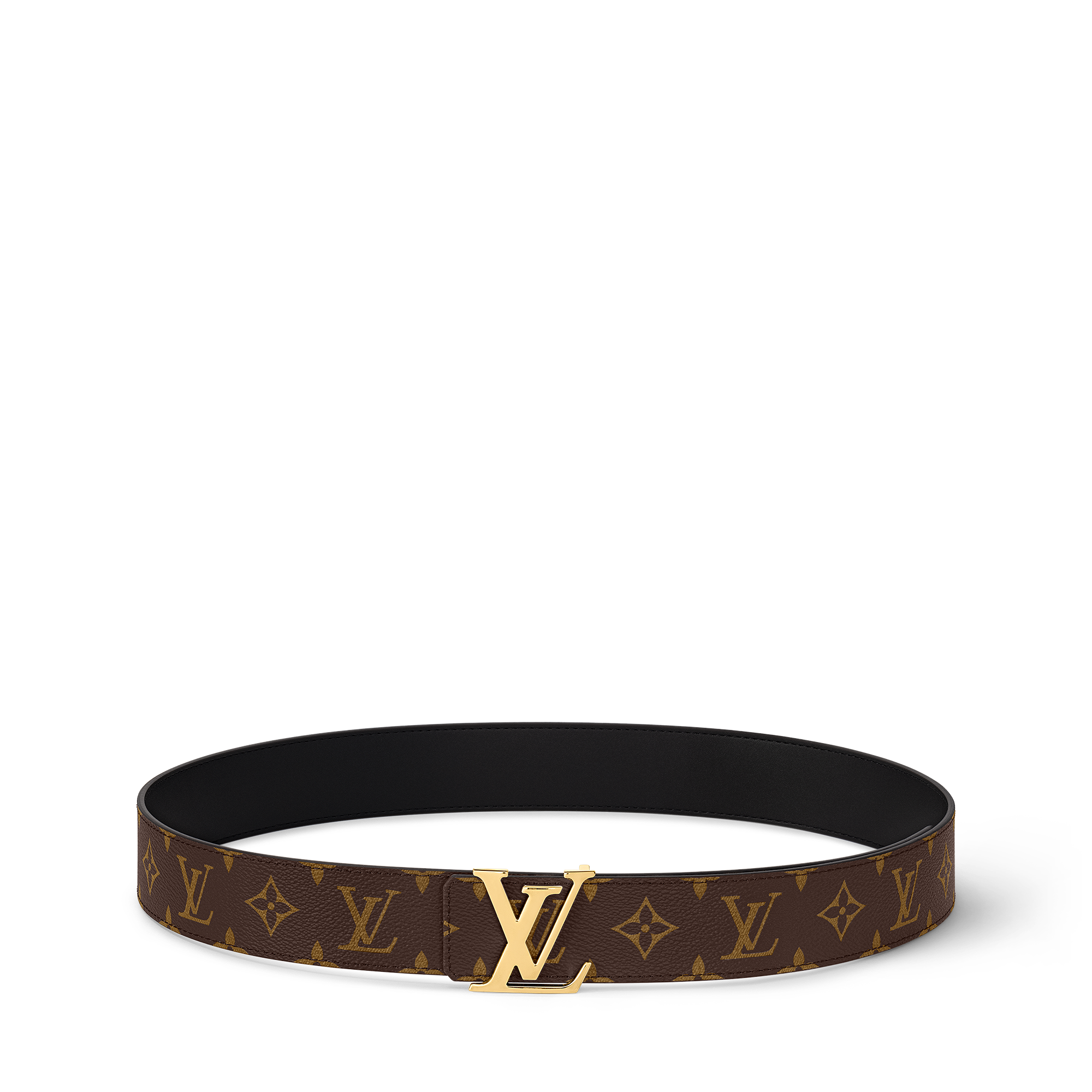 LV Initiales 40mm Reversible Belt Monogram in Wanita