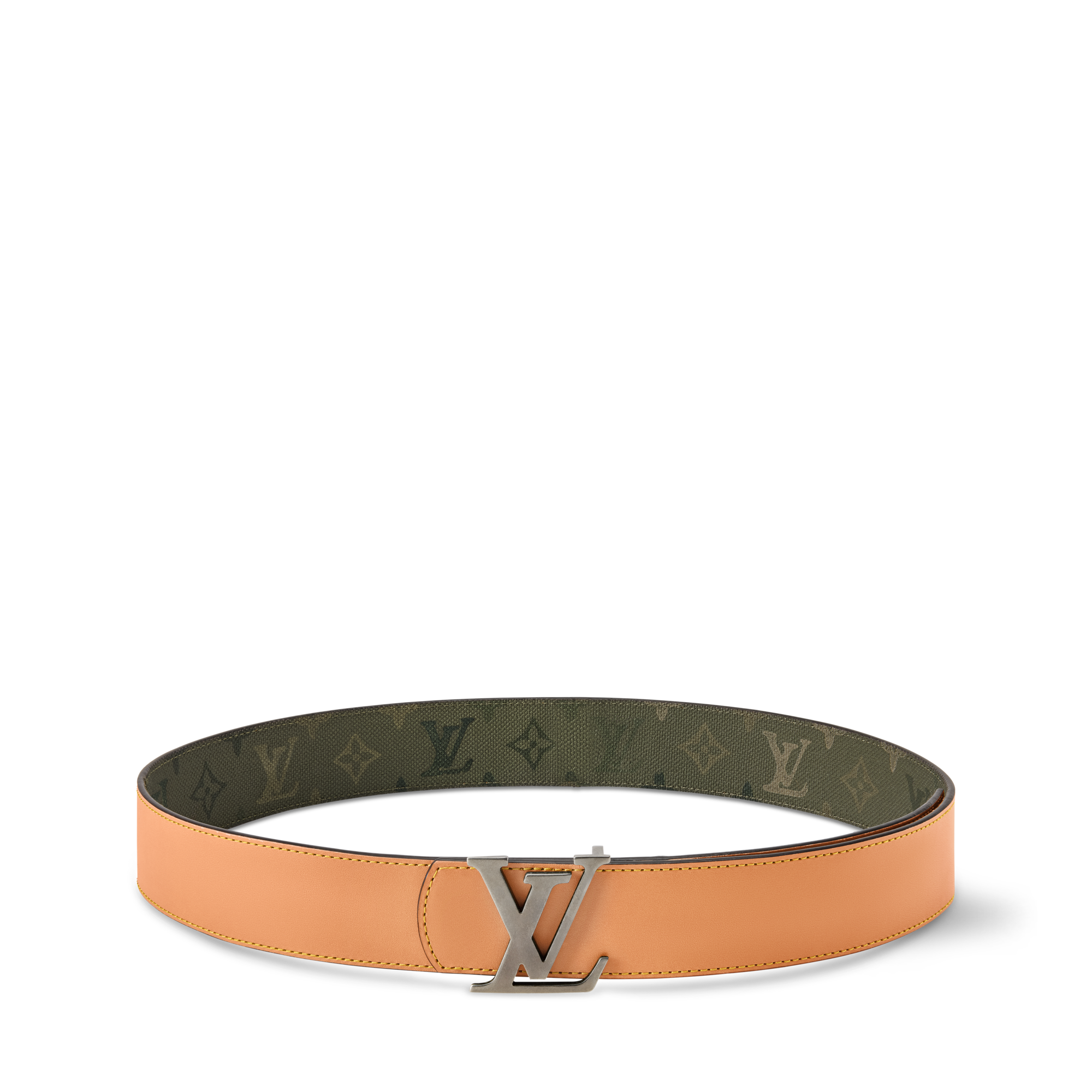 LV Initiales Monogram Surplus 40mm Belt  in Pria