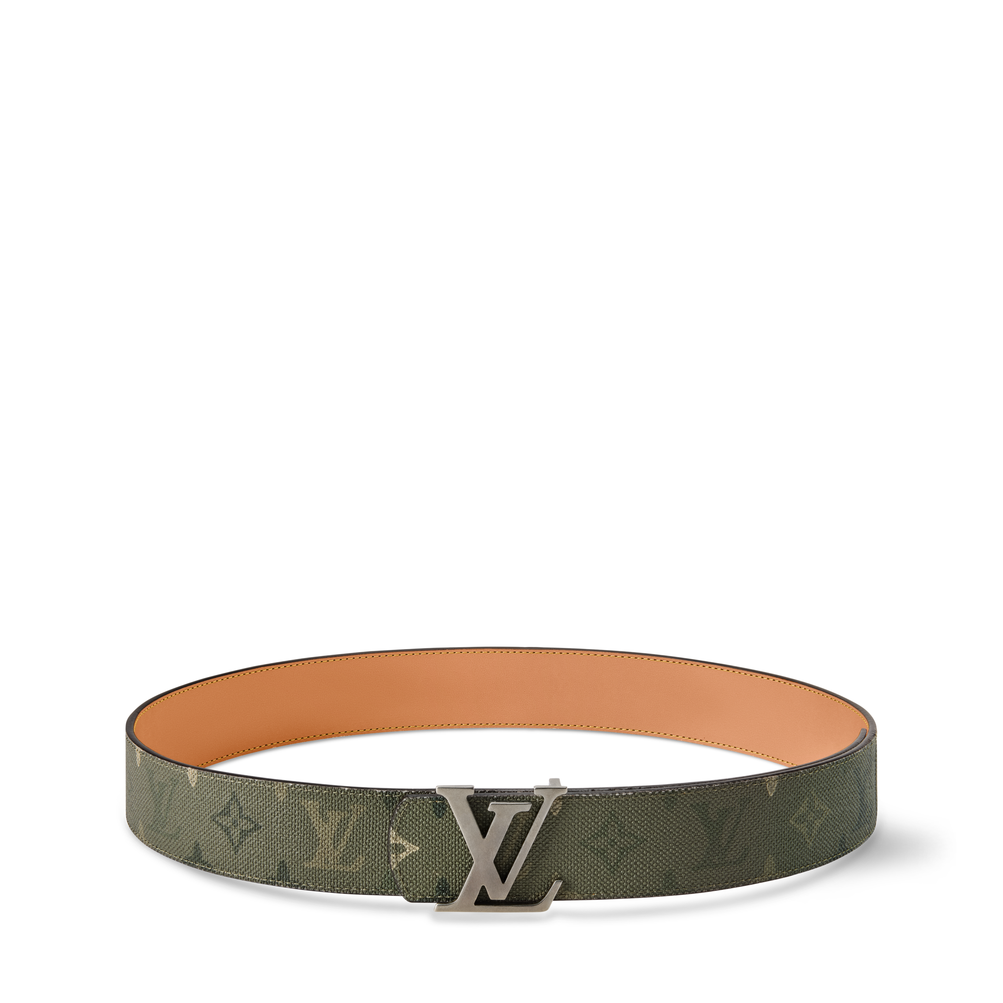 LV Initiales Monogram Surplus 40mm Belt  in Pria