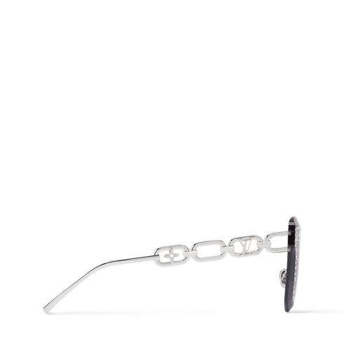 LV Jewel Frosted Sunglases S00 in Wanita's Aksesori Eyewear collections by Louis Vuitton (Perbesar produk)