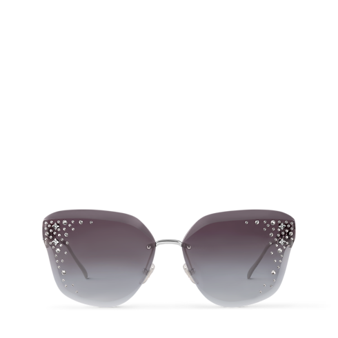 LV Jewel Frosted Sunglasses interior view