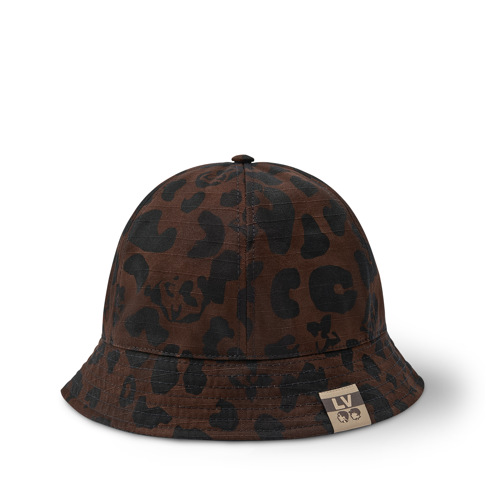 LV Leo Reversible Bucket Hat S00 in Pria