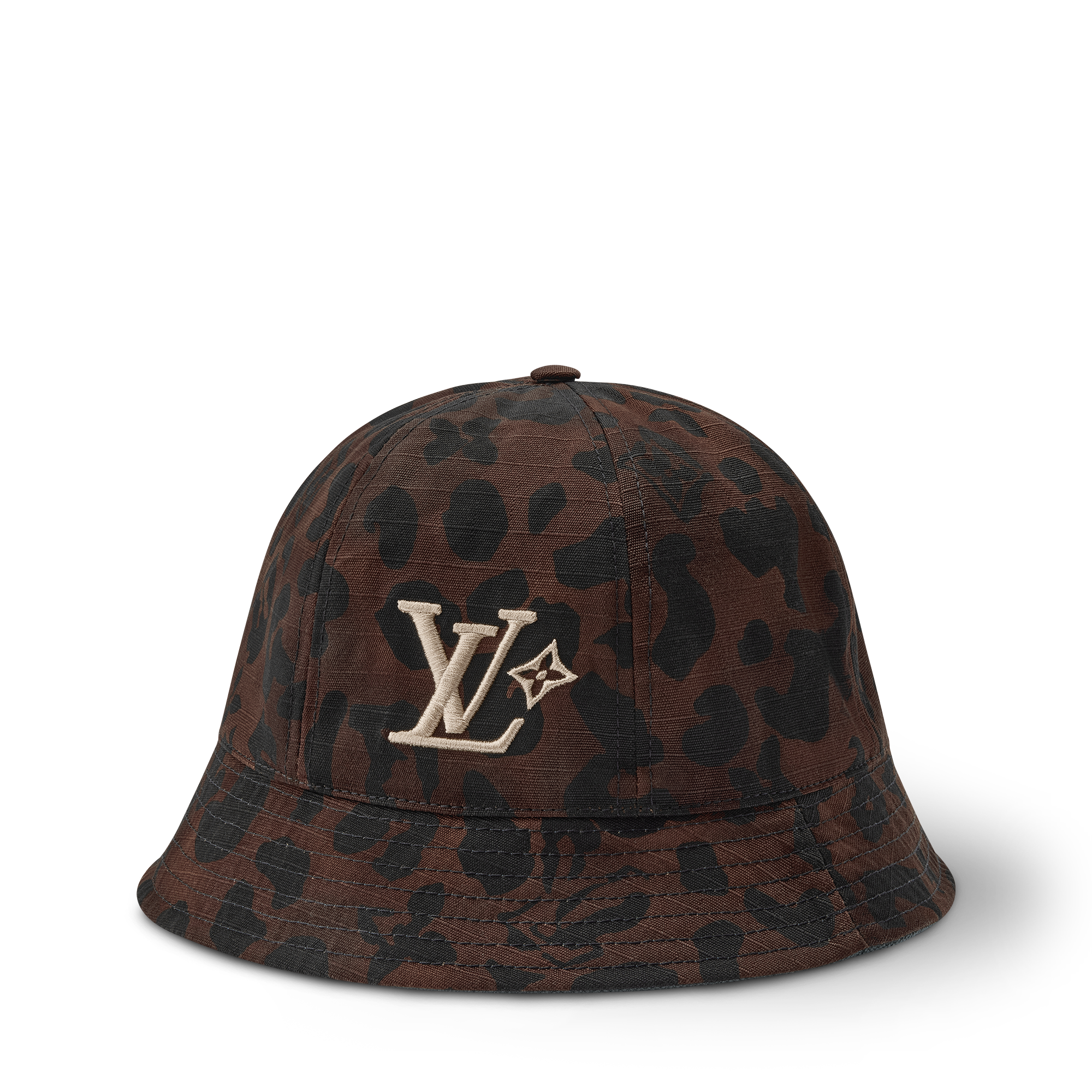 LV Leo Reversible Bucket Hat S00 in Pria