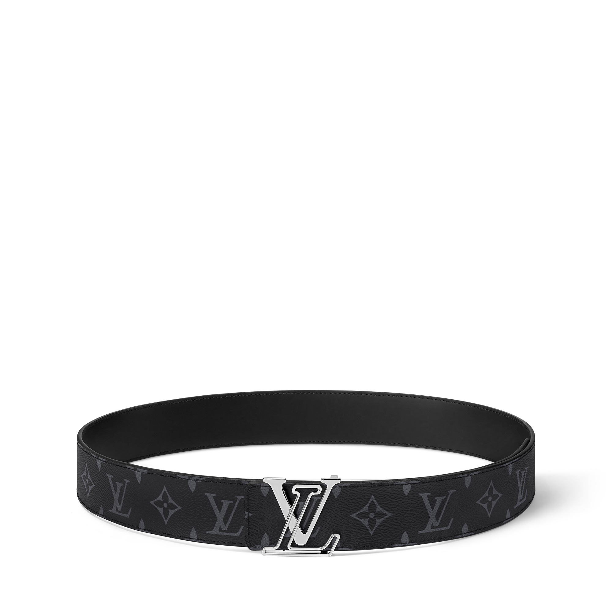 LV Line 40mm Reversible Belt Monogram Eclipse in Men