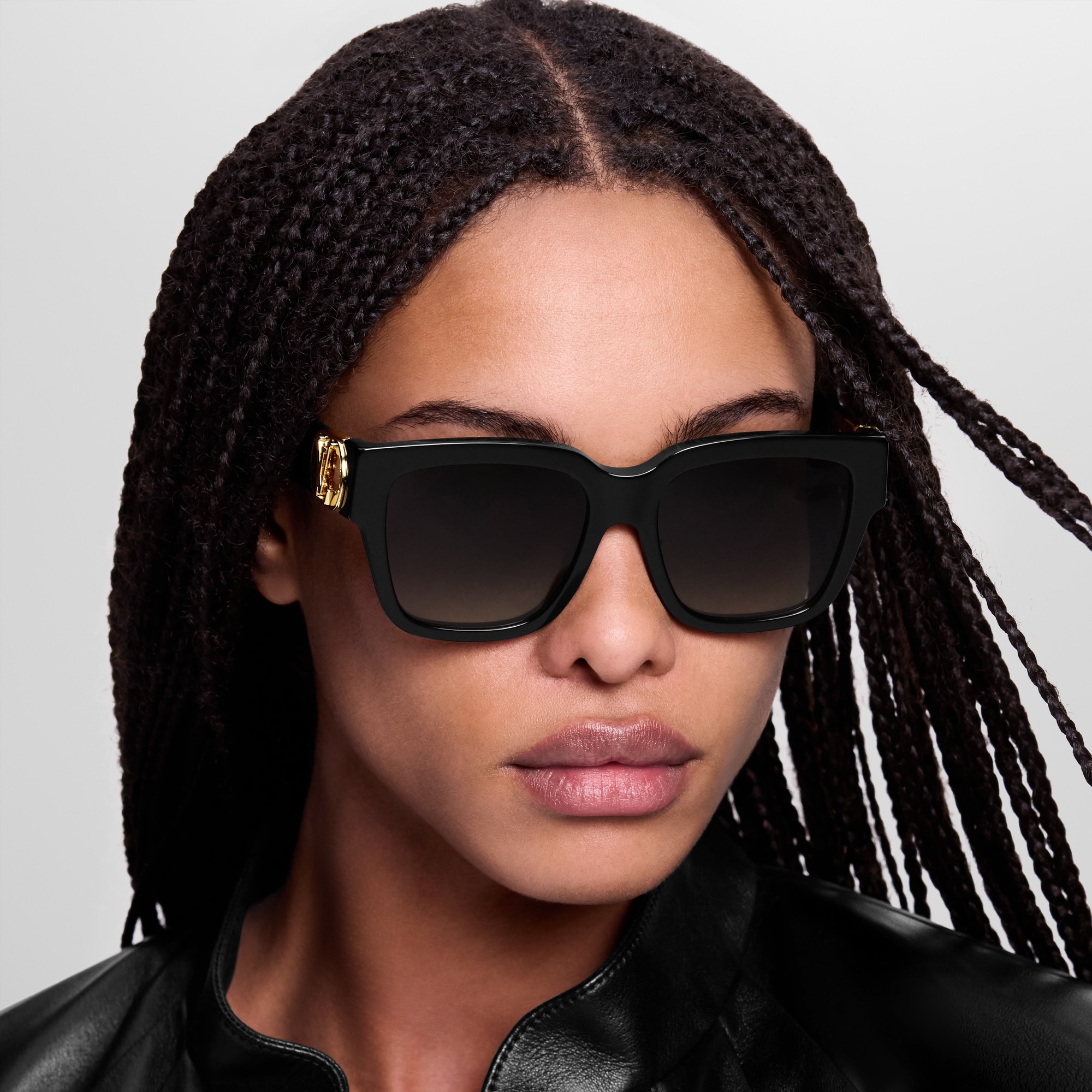 LV Link PM Square Sunglasses S00 in Wanita