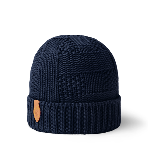 LV Malletier Knitted Beanie . in Men's Accessories Hats, Beanies and Gloves collections by Louis Vuitton (Product zoom)