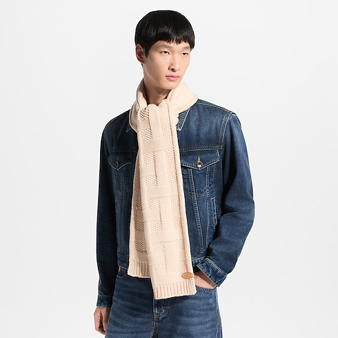 LV Malletier Knitted Scarf . in Men's Accessories Scarves collections by Louis Vuitton (Product zoom)