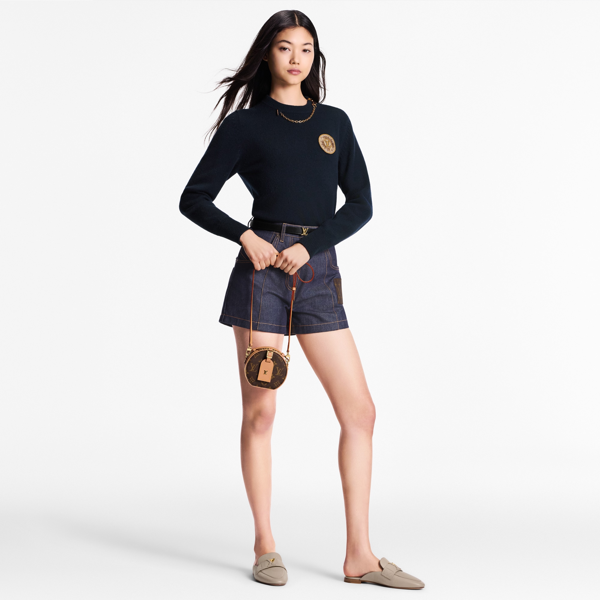 LV Mare Open Back Loafer  in Women