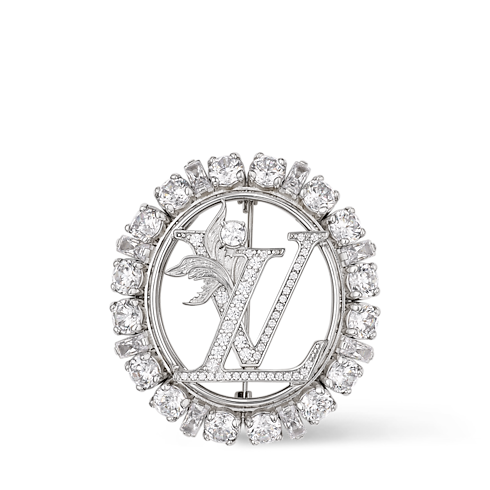 LV Medaillon Brooch S00 in Wanita's Fashion Jewelry Bros collections by Louis Vuitton (Perbesar produk)