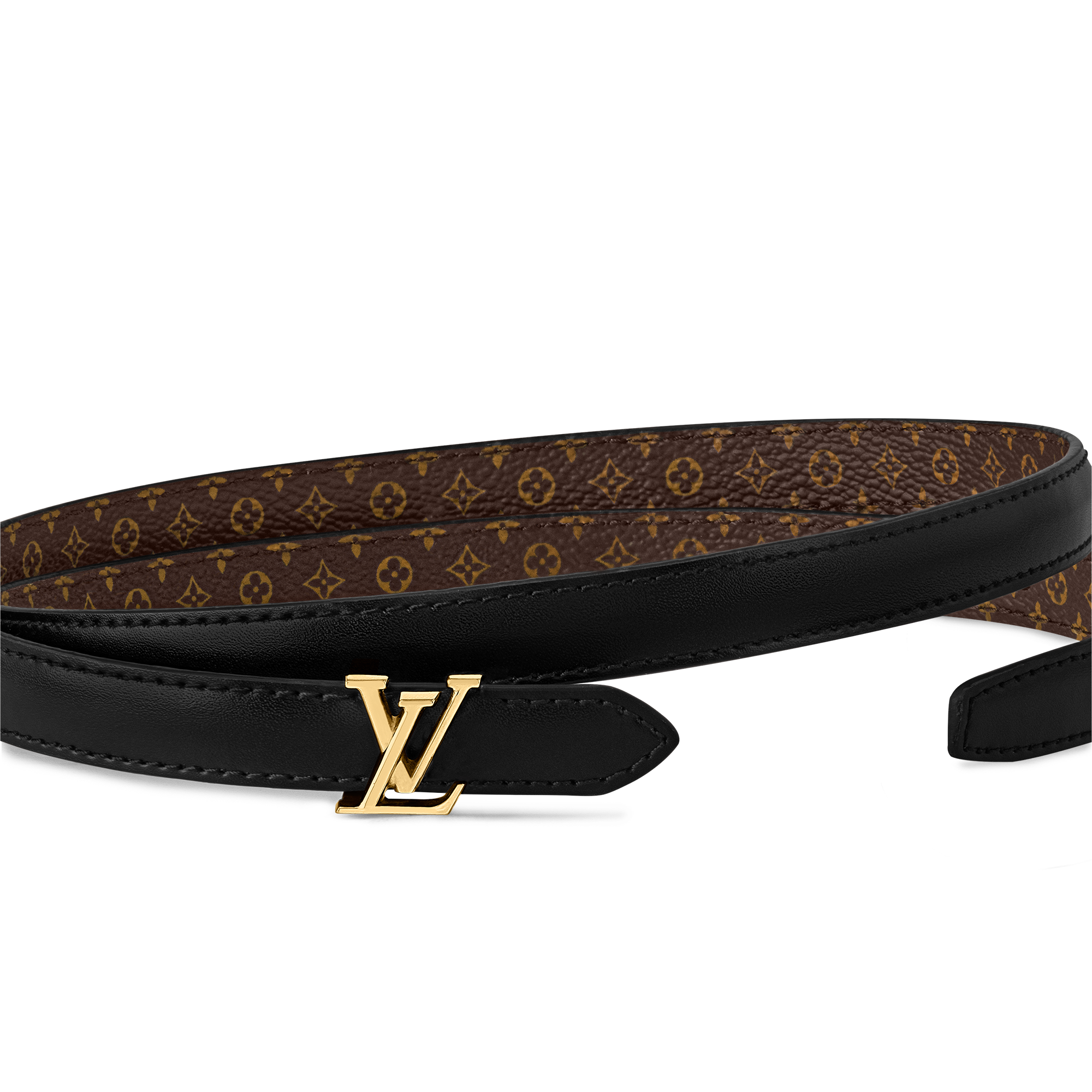 LV Mini 15mm Reversible Belt  in Wanita