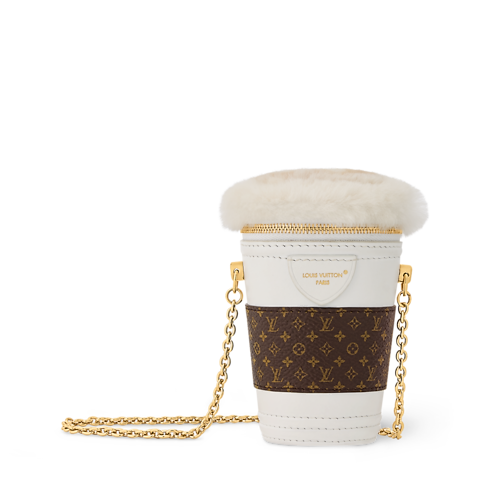 LV Mocha Crossbody Pouch Bag Charm S00 in Wanita's Aksesori Gantungan Kunci dan Tas collections by Louis Vuitton (Perbesar produk)