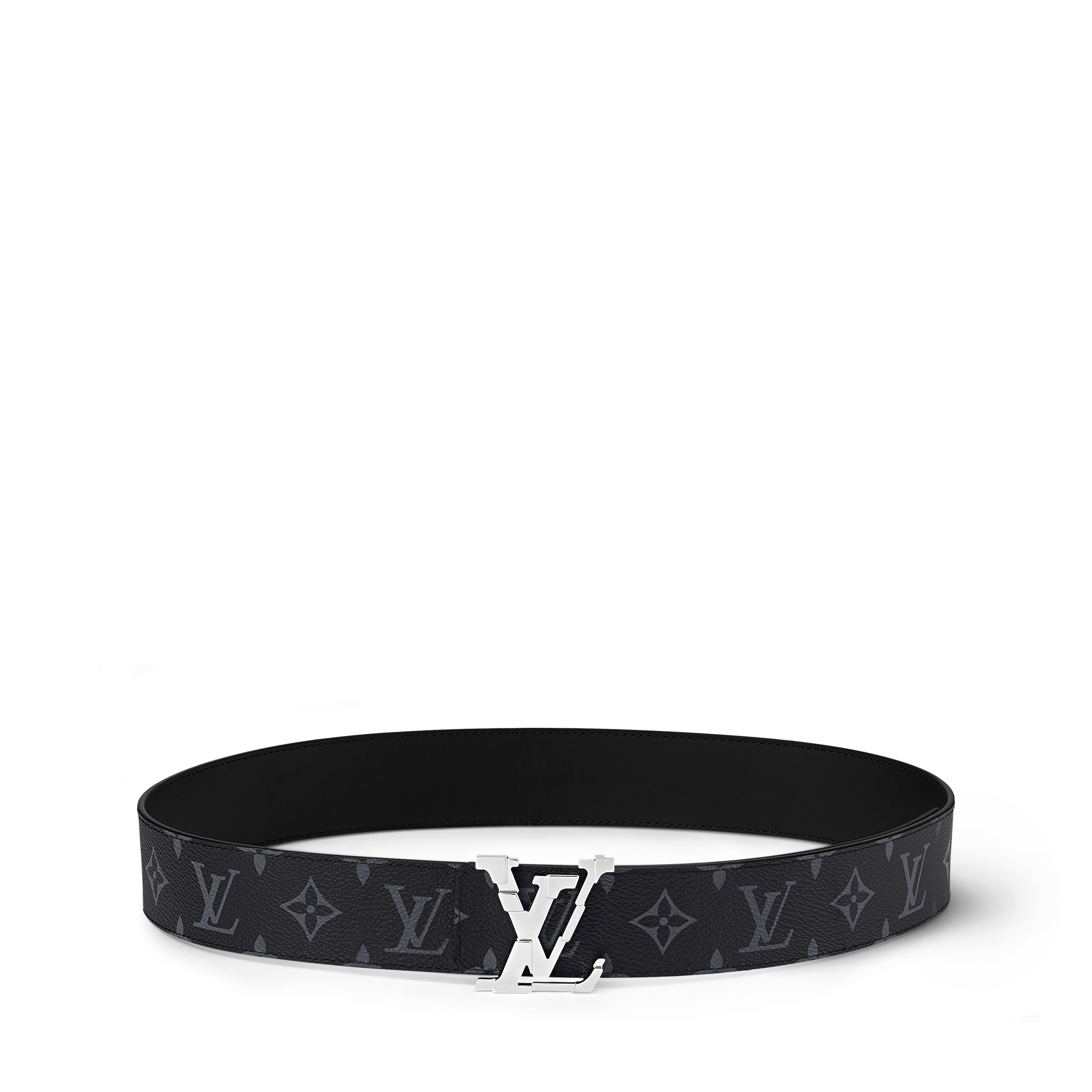 LV Pixel 40mm Reversible Belt Monogram Eclipse in Men