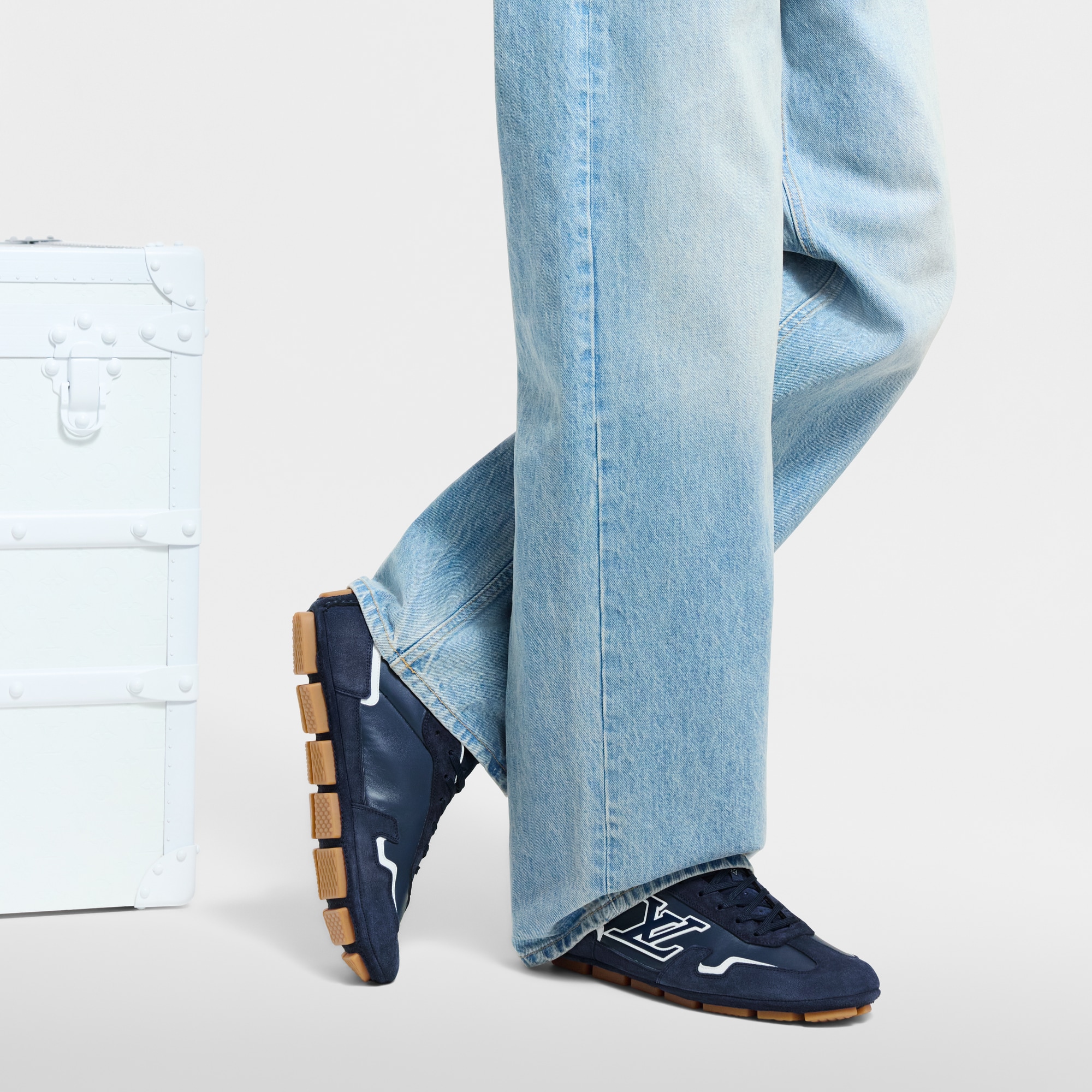 LV Rally Sneaker  in Pria