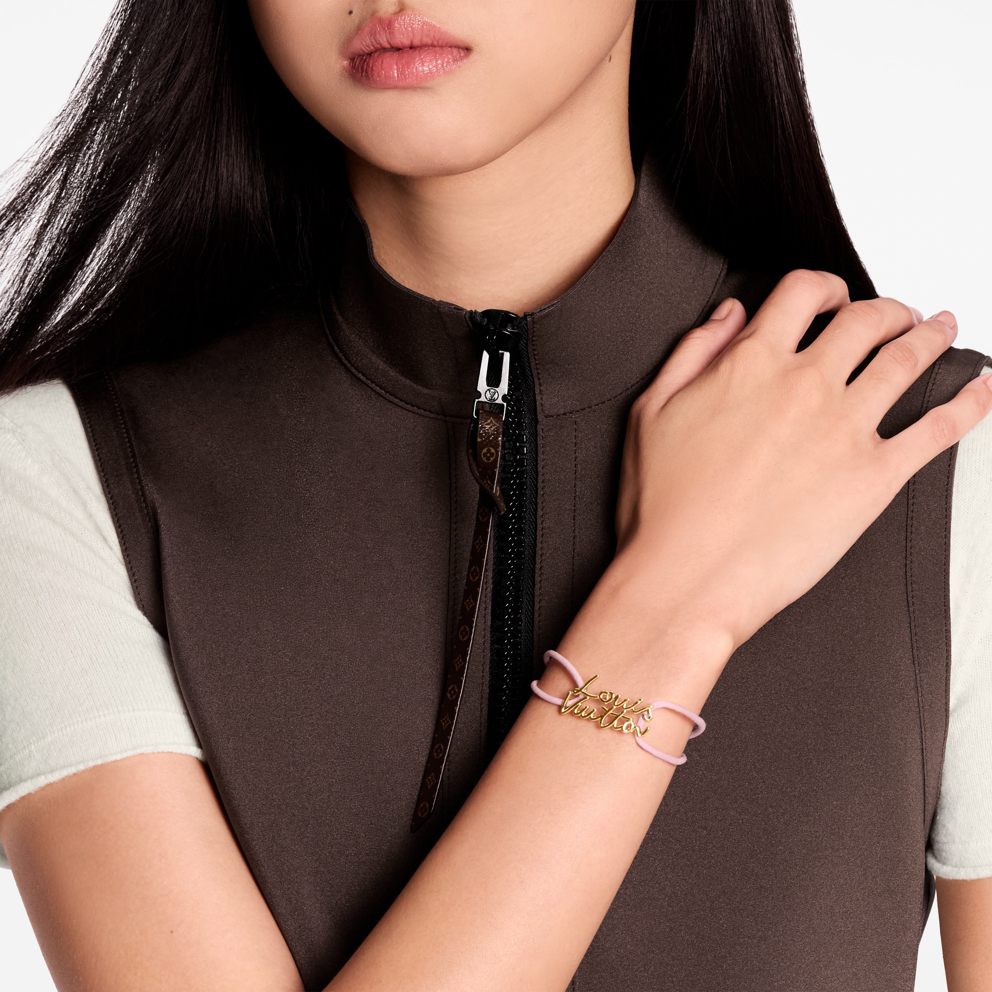 LV Script Bracelet  in Wanita