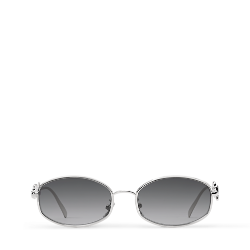 LV Script Metal Round Sunglasses S00 in Wanita's Aksesori Sunglasses collections by Louis Vuitton (Perbesar produk)