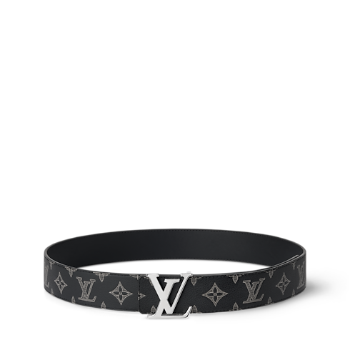 LV Shadow 40mm Reversible Belt front view