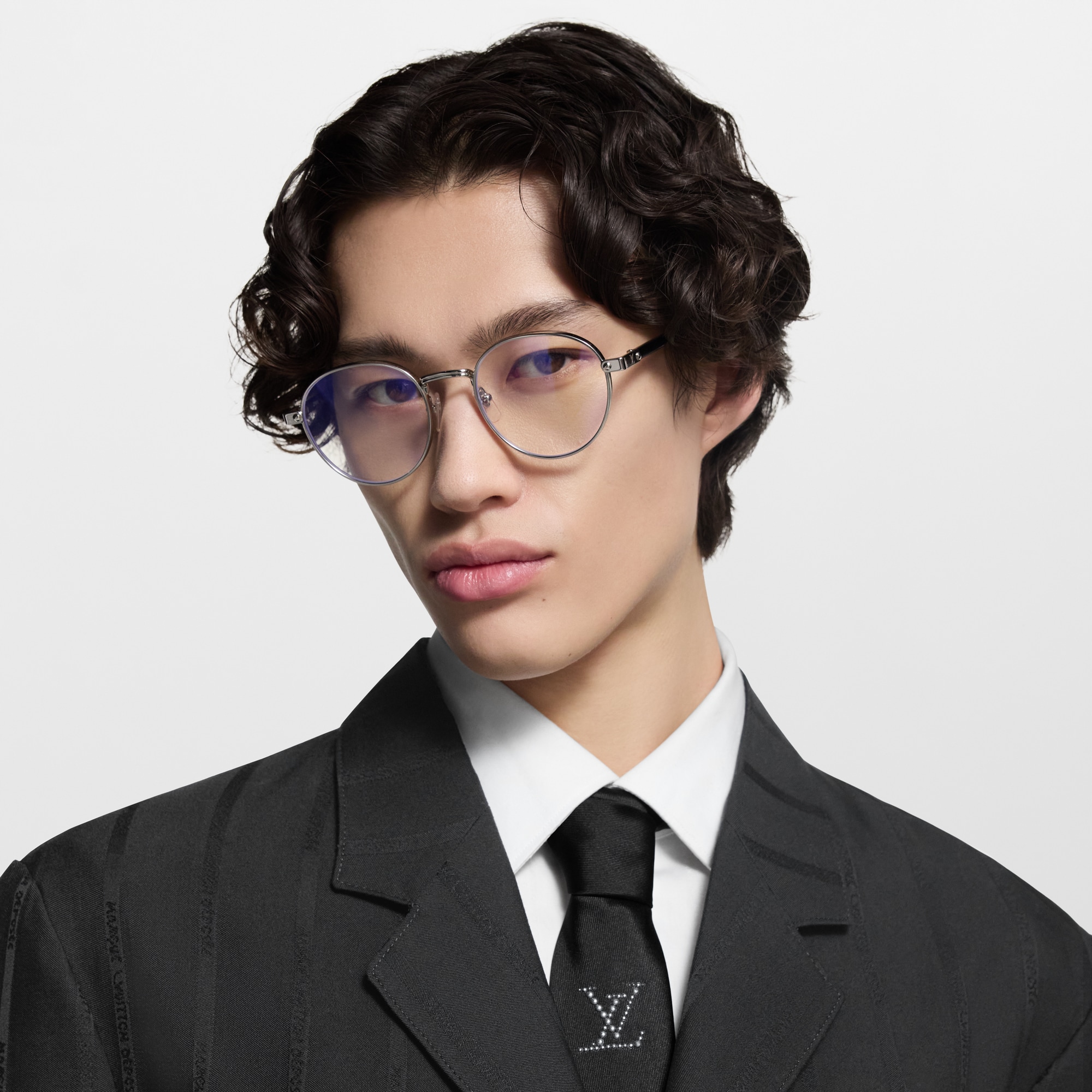 LV Signature Round Anti-Blue-Light Glasses S00 in Pria